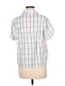 Tahari Gray Short Sleeve Button-Down Shirt Size M - photo 2