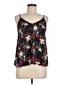 Halogen 100% Polyester Black Sleeveless Blouse Size M - photo 1