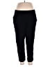 Unbranded Solid Black Casual Pants Size XL - photo 1