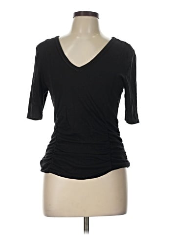 White House Black Market 3/4 Sleeve T-Shirt (view 1)