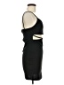Windsor Solid Black Cocktail Dress Size M - photo 4