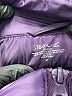 Young USA 100% Nylon Solid Purple Jacket Size M - photo 3