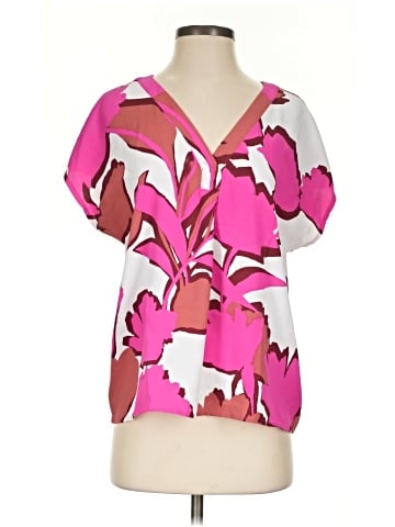 Ann Taylor Short Sleeve Blouse (view 1)