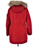 DKNY 100% Polyester Red Snow Jacket Size M - photo 2
