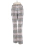 Express Plaid Gray Casual Pants Size 4 - photo 2