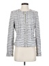 Karl Lagerfeld Paris 100% Polyester Tweed Gray Jacket Size 4 - photo 1