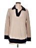 Sail to Sable 100% Wool Tan Wool Pullover Sweater Size L - photo 1
