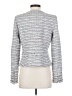 Karl Lagerfeld Paris 100% Polyester Tweed Gray Jacket Size 4 - photo 2