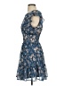 Altar'd State 100% Polyester Paisley Blue Cocktail Dress Size S - photo 5