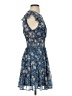 Altar'd State 100% Polyester Paisley Blue Cocktail Dress Size S - photo 4