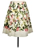 Talbots Floral Ivory Casual Skirt Size 6 Petite - photo 1