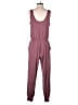 Athleta Solid Burgundy Jumpsuit Size M (tall) - photo 2