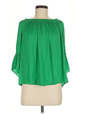 Naked Zebra 3/4 Sleeve Blouse (view 1)