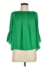 Naked Zebra 100% Polyester Green 3/4 Sleeve Blouse Size M - photo 1