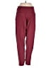 Unbranded Solid Burgundy Active Pants Size S - photo 1