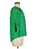 Naked Zebra 100% Polyester Green 3/4 Sleeve Blouse Size M - photo 4