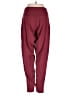 Unbranded Solid Burgundy Active Pants Size S - photo 2