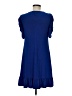 MSK Solid Blue Casual Dress Size M - photo 2