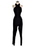 Club Monaco 100% Polyester Solid Black Jumpsuit Size 4 - photo 1