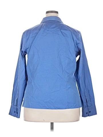 Gold Label Investments 3/4 Sleeve Button-Down Shirt (view 2)
