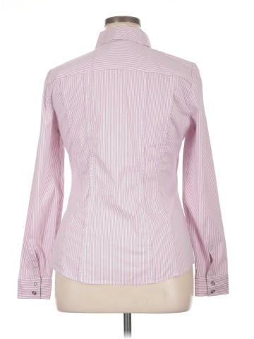 White House Black Market Long Sleeve Button-Down Shirt (view 2)
