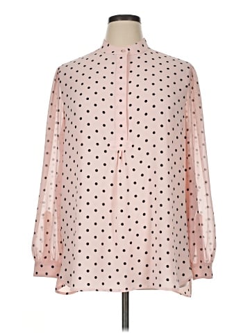 Anne Klein Long Sleeve Blouse (view 1)