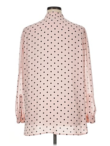 Anne Klein Long Sleeve Blouse (view 2)