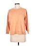 Ann Taylor Metallic Orange Pullover Sweater Size M - photo 1