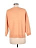 Ann Taylor Metallic Orange Pullover Sweater Size M - photo 2