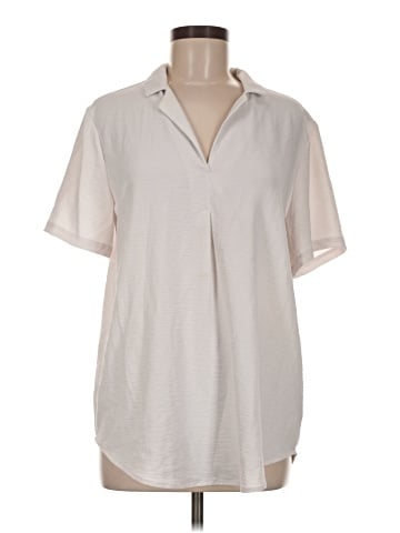 Hilary Radley Short Sleeve Blouse (view 1)