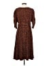 Kiyonna Animal Print Brown Casual Dress Size 1X - photo 2