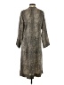 Jessica Simpson 100% Viscose Gray Kimono Size S - photo 2