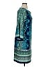 Studio One Paisley Teal Casual Dress Size XL - photo 4