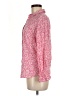J. McLaughlin Paisley Pink Long Sleeve Blouse Size 6 - photo 5