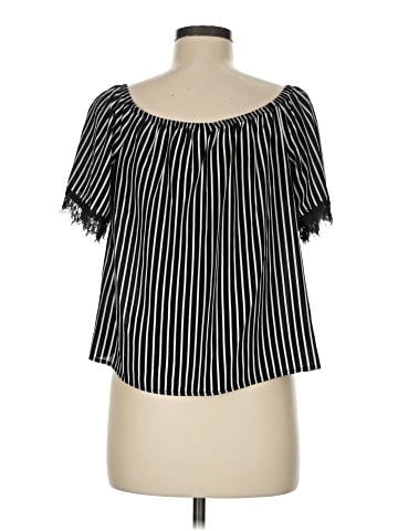 H.I.P. Happening in the Present Short Sleeve Blouse (view 2)