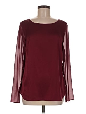 Ann Taylor Long Sleeve Blouse (view 1)