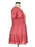 Torrid 100% Elastic Pink Casual Dress Size 1X Plus (1) - photo 4