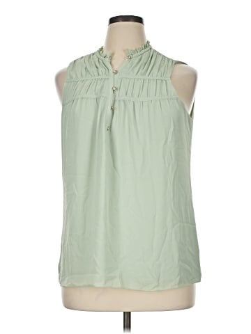 White House Black Market Sleeveless T-Shirt (view 1)