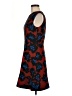 J.Crew 100% Polyester Print Red Cocktail Dress Size 6 - photo 5