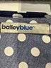 Bailey Blue Polka Dots Blue Casual Dress Size S - photo 4