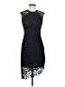 Bebe 100% Recycled Polyester Black Cocktail Dress Size 4 - photo 1