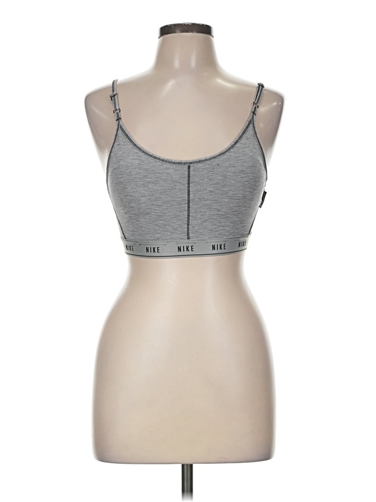 Pre-owned Nike Sports Bra In Gray