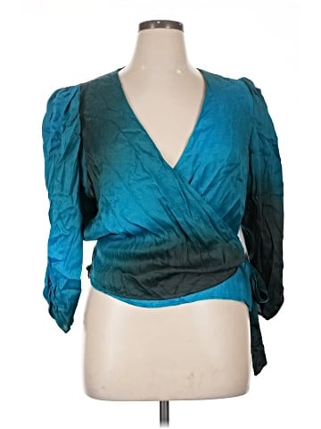 Saint + Sofia 3/4 Sleeve Blouse (view 1)