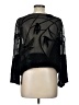 Unbranded Black Long Sleeve Blouse Size L (estimated) - photo 2