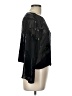 Unbranded Black Long Sleeve Blouse Size L (estimated) - photo 4