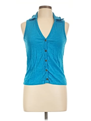 Sanctuary Sleeveless Button-Down Shirt (view 1)