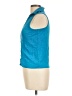 Sanctuary Blue Sleeveless Button-Down Shirt Size L - photo 5