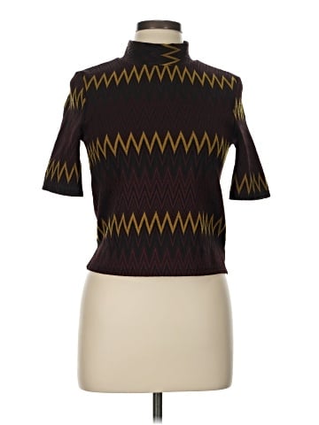 Trafaluc by Zara Short Sleeve Turtleneck (view 1)