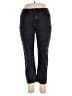 Liz Claiborne Chevron-herringbone Black Jeans Size 14S - photo 1