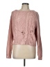 Cotton Emporium 100% Acrylic Pink Pullover Sweater Size L - photo 1